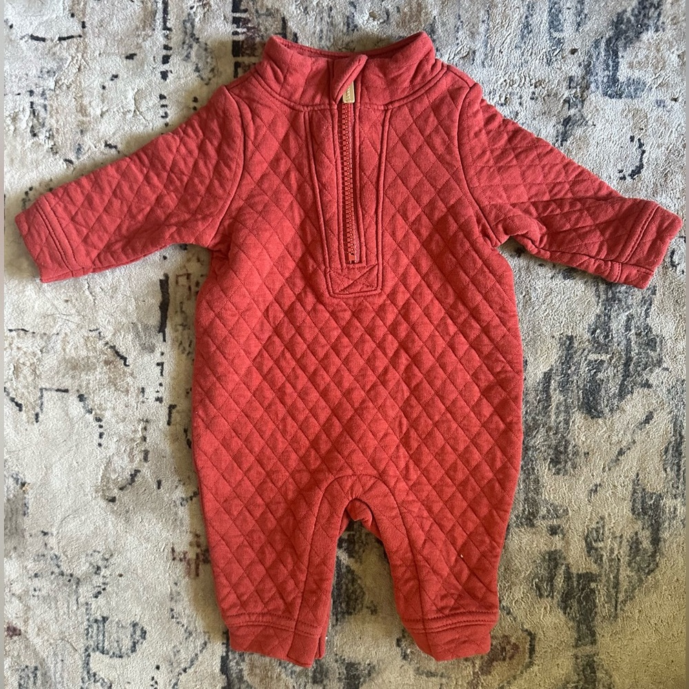 Old Navy Quilted Brick Red Bunting